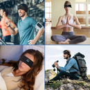 Faixa com Fones de Ouvido Bluetooth 5.0 – Banda ASMR 10H Música - Ideal para caminhada, dormi, yoga, bicicleta.