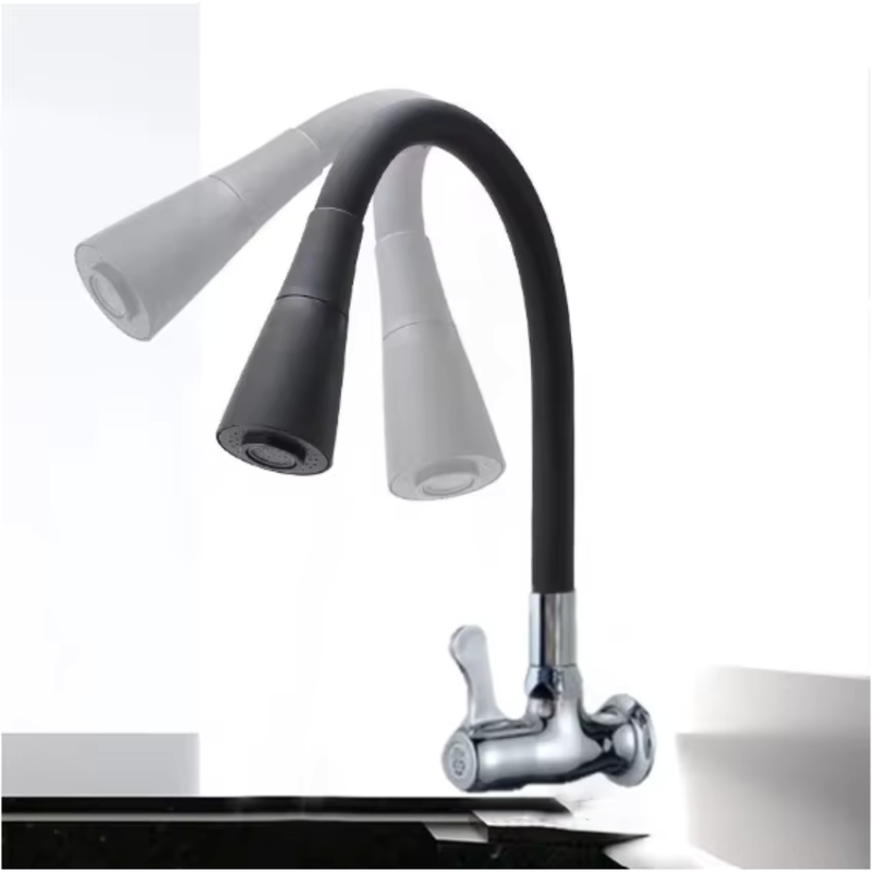 Torneira bica flexível e giratória 360°