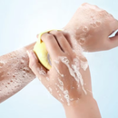 🐾 Luva Massageadora e Escova de Silicone para Animais de Estimação com Dispensador de Sabão