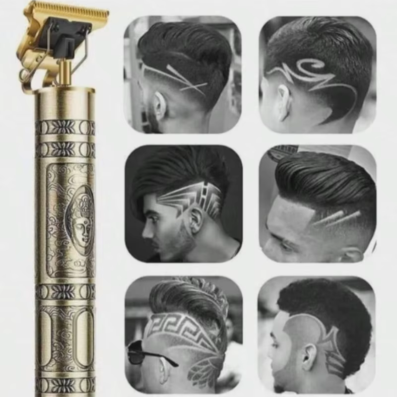 Máquina de Barbeiro Masculina 3 em 1 – O Barbeador Elétrico que Entrega Precisão e Estilo!