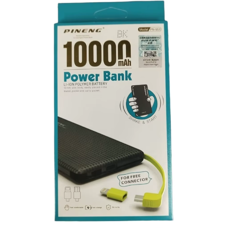 Carregador Portátil Celular 10000mah Bateria Externa