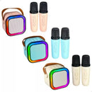 Caixa de Som Portátil com 2 Microfones – Diversão Garantida no Seu Karaokê!